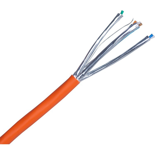 Connectix 305 m Kategori 6a Nätverkskabel - Första slut: Bare Wire - Andra slut: Bare Wire - 10 Gbit/s - Avskärmning - LSZH - 23 AWG - Orange