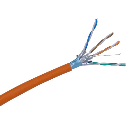 Connectix 500 m Kategori 6a Nätverkskabel för Nätverksenhet - Första slut: Bare Wire - Andra slut: Bare Wire - 10 Gbit/s - Avskärmning - LSZH - 23 AWG