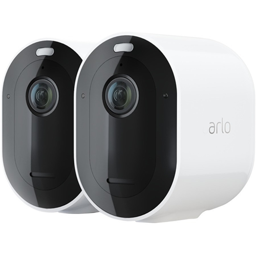 Arlo Pro 3 VMS4240P 4 Megapixel Nattseende Trådbunden, Trådlös Videoövervakningssystem - Kamera - 2560 x 1440 Camera Resolution - Alexa, Google Assistant Supported