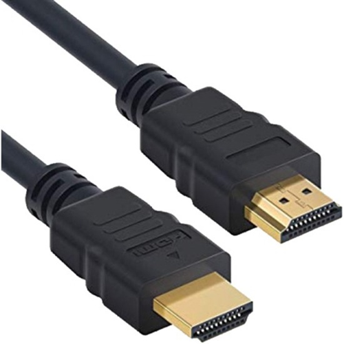 W Box 2 m HDMI A/V-kabel för Ljud/videoenhet - 18 Gbit/s - Stöder upp till3840 x 2160 - Guld Pläterad anslutning - 30 AWG - Svart