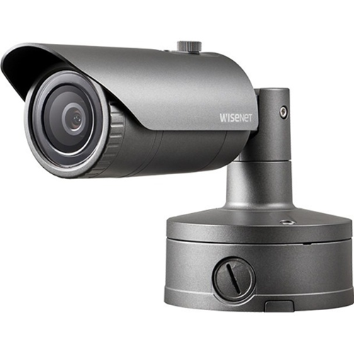 Wisenet XNO-8020R 5 Megapixel Nätverkskamera - Bullet - 29,87 m Night Vision - MJPEG, H.264, H.265, MPEG-4 AVC - 2560 x 1920 - CMOS - Stångmontering