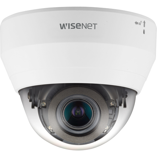 Wisenet QND-6082R 2 Megapixel Nätverkskamera - Dome - 20 m Night Vision - H.265, MJPEG, H.264 - 1920 x 1080 - 3,1x Optical - CMOS - Flush Mount, Väggmonterad, Takmonterad