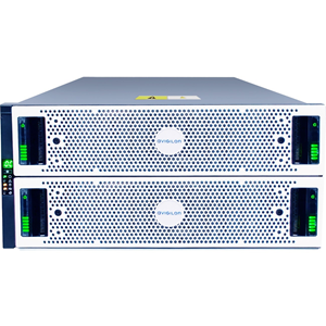 Avigilon 84 x Total Bays SAN-lagringssystem - 225 TB HDD - 5U Rackmonteringsbar - 225 TB Installerad HDD-kapacitet - 8 iSCSI Ports - Ethernet, 10 Gigabyte - 3 År Garanti