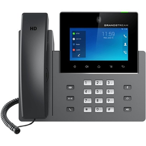 2N GXV3350 IP-telefon - Bluetooth, Wi-Fi - Svart - VoIP - 2 x Nätverk (RJ-45) - PoE Ports